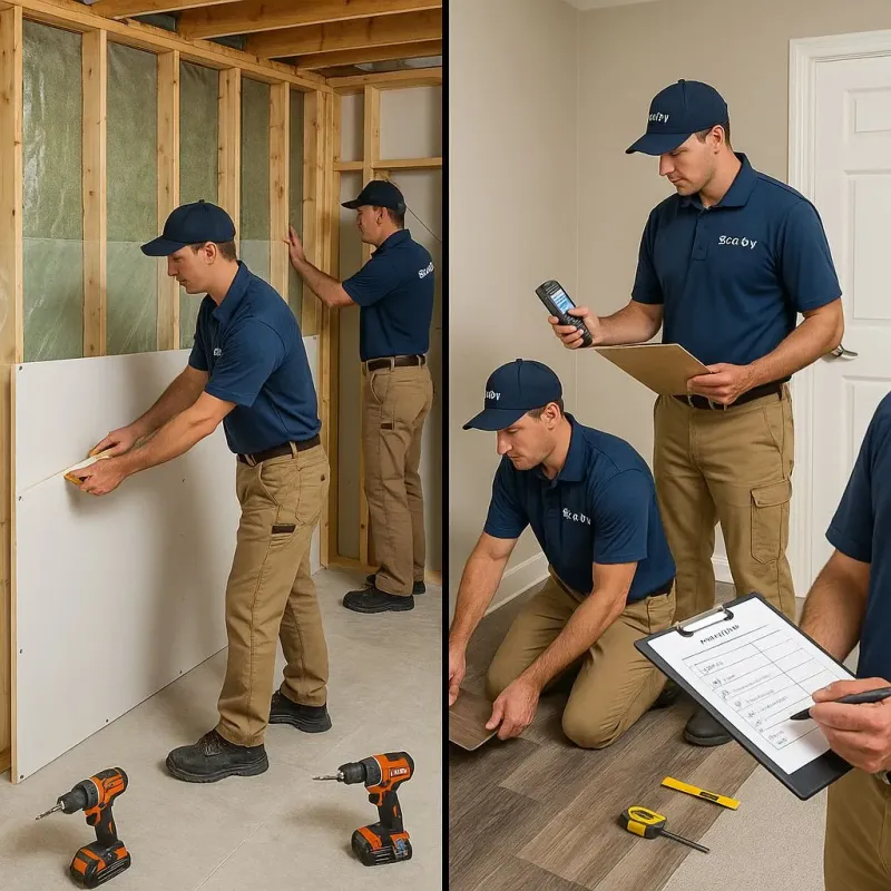 Repairs and Reconstruction process in Versailles, OH
